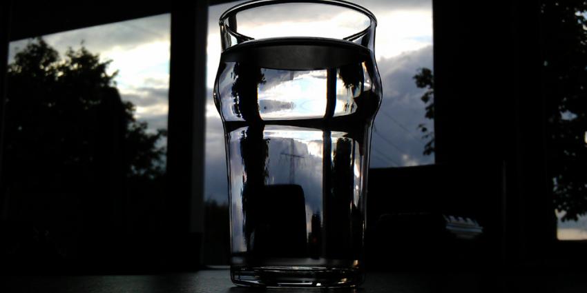 Foto van glas water | Archief EHF