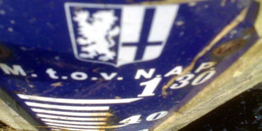 Foto van waterstand NAP peil | Archief EHF