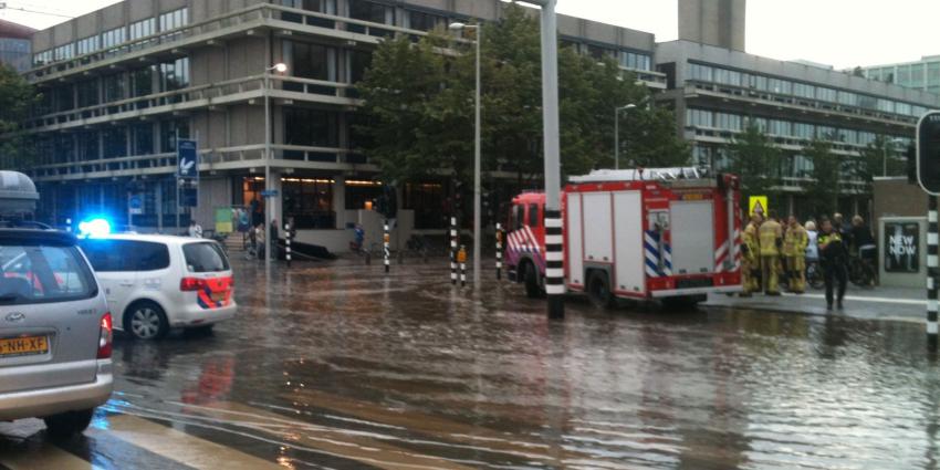 gesprongen waterleiding