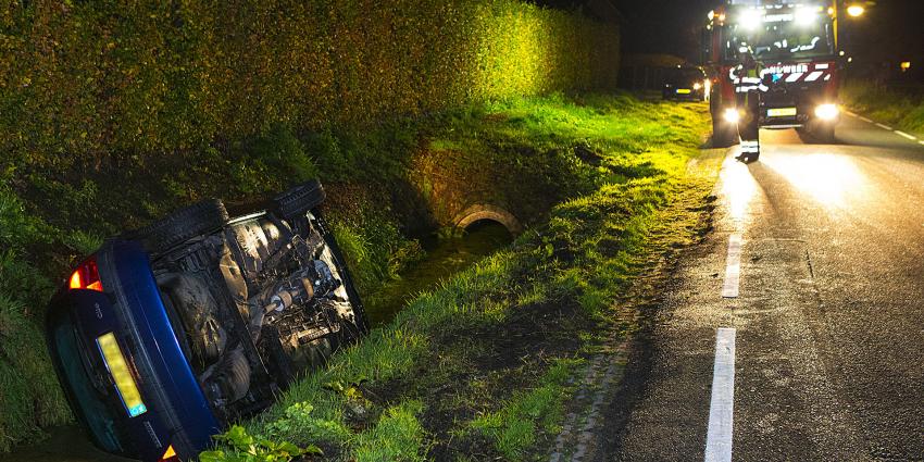 Auto te water in Liempde