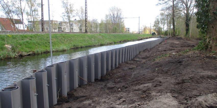 Werkzaamheden waterkeringen wijk de Greiden in Heerenveen 