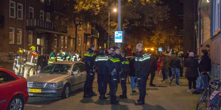 Bewoners voelden het gebouw trillen. 
