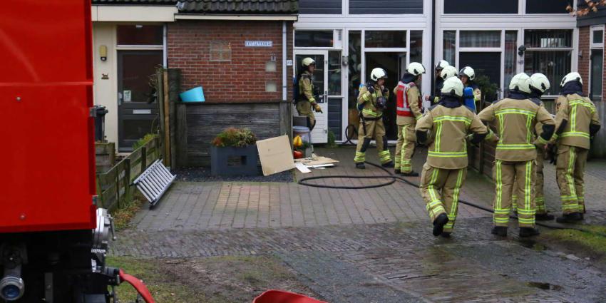 Woningbrandje in Borger