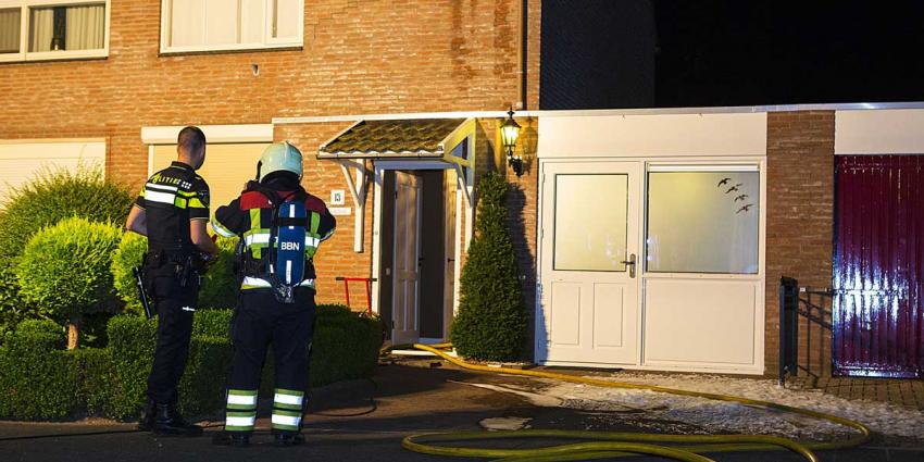 Woning onbewoonbaar na wasmachinebrand op zolder 