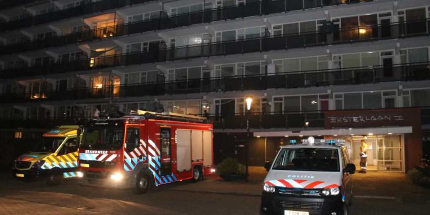  Gewonde na brand in flatwoning in Vlaardingen