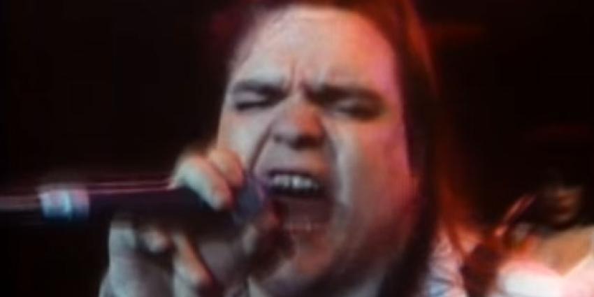 Zanger Meat Loaf zakt in elkaar op het podium