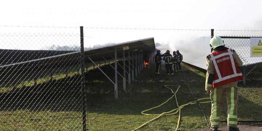 zonnepanelenpark-brand