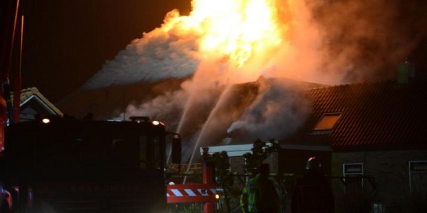 Grote brand in zorgboerderij in Zeijerveen 