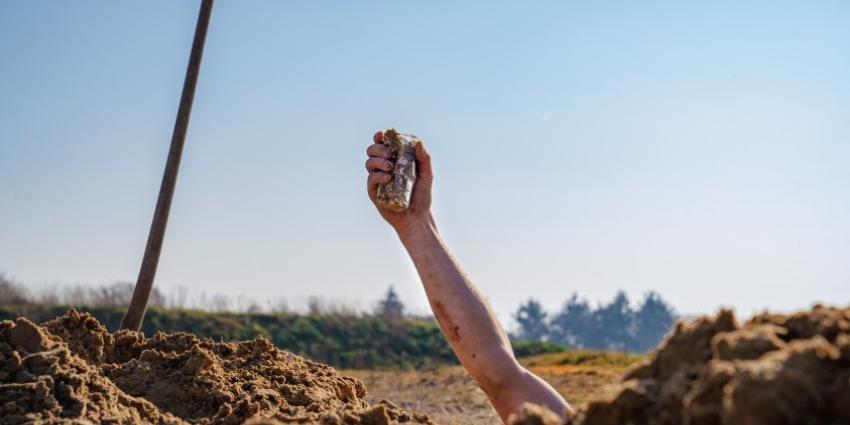 Bijzondere archeologische vondst op festivalterrein Zwarte Cross in Lichtenvoorde