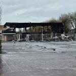 Afgebrande sporthal