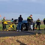 auto-greppel-ambulance-politie