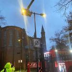 hoogwerker-Vondelkerk-brand-blussen-Defensie
