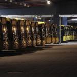 Bussen in remise