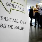 griepprik-huisarts-rij-wachtkamer