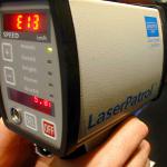 Laser-snelheidscontrole