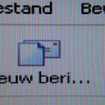 Foto van e-mail bericht internet | Archief EHF