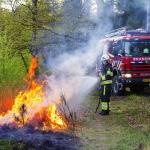 Felle brand op landgoed Venrode in Boxtel snel gedoofd