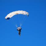Foto van parachutist