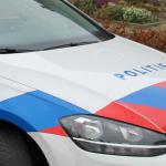 Politieauto met nieuwe striping 