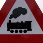 verkeersbord onbewaakte overweg