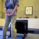 Foto van verdachte rechter rechtbank | Archief EHF