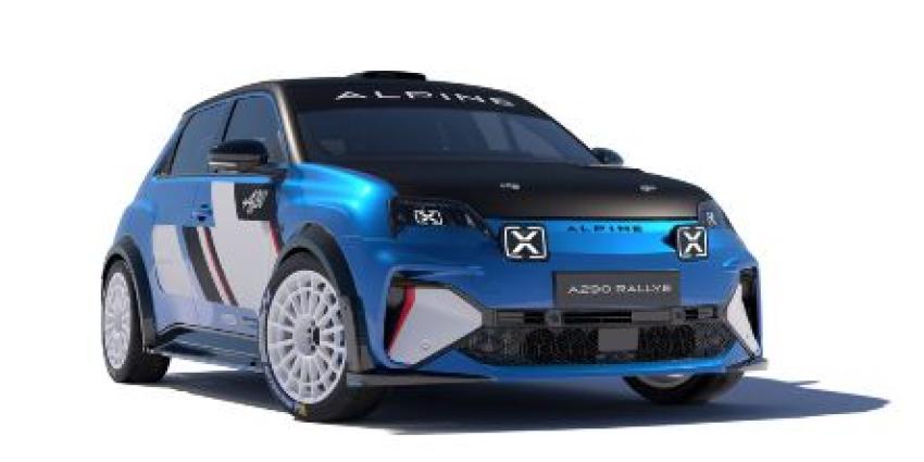 Alpine onthult de rallyversie van de A290