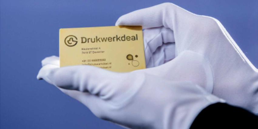 gouden-visitekaartje-drukwerkdea