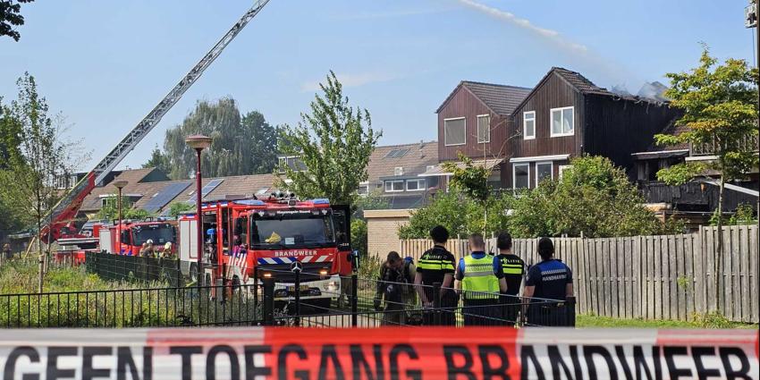 brand-houtskelet-Nieuwegein