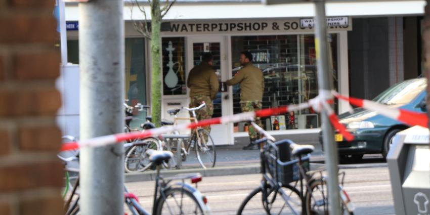 Handgranaat waterpijpwinkel Amsterdam stond uren op scherp
