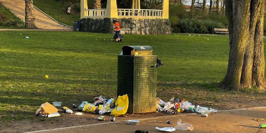 Noorderplantsoen wordt schoongemaakt