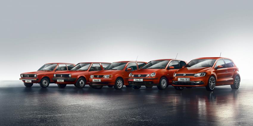 De Volkswagen Polo viert zijn veertigste verjaardag