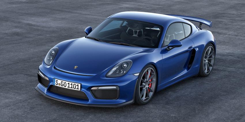 De nieuwe Porsche Cayman GT4