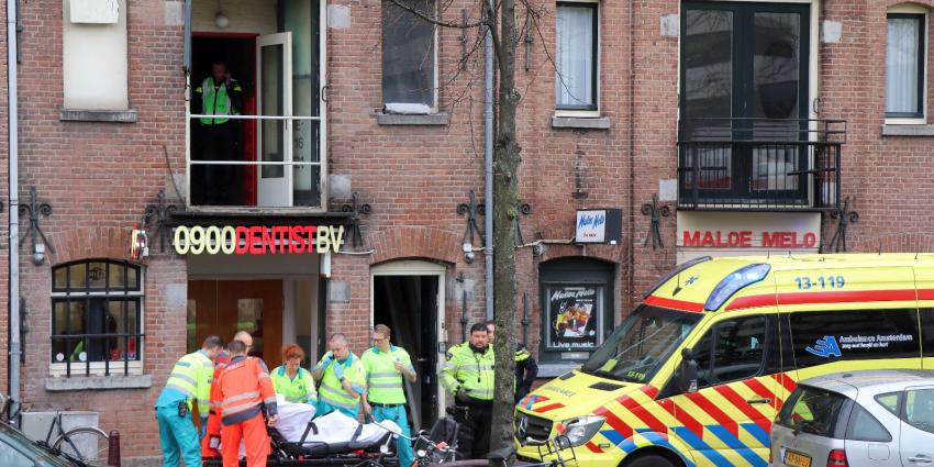 Man gewond bij schietclub in Amsterdam