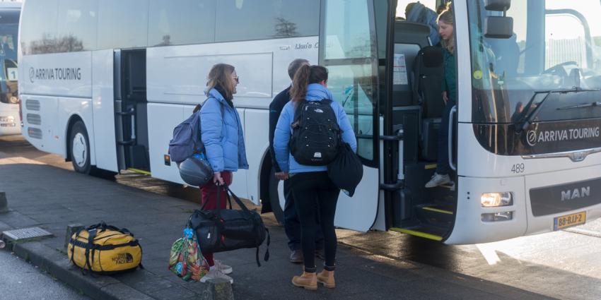 Aankomst studenten in Groningen