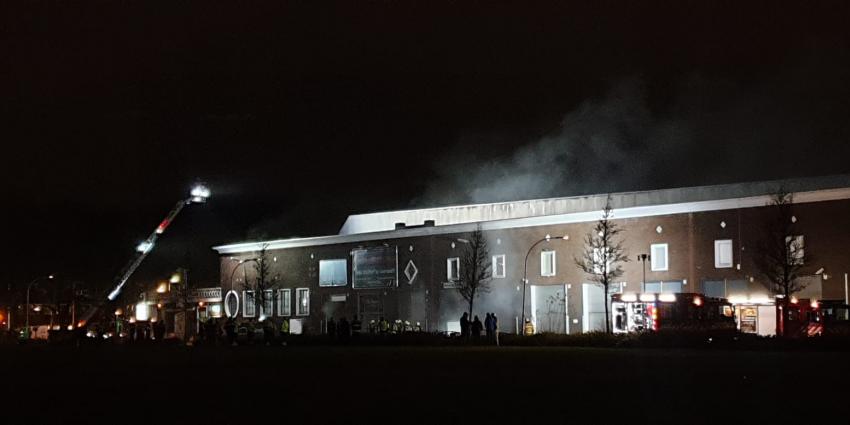 Zeer grote brand in Utrecht