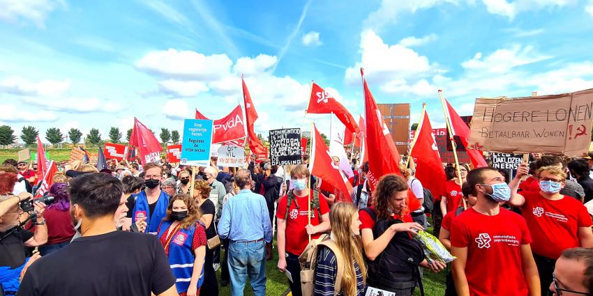 Woonprotest in Amsterdam