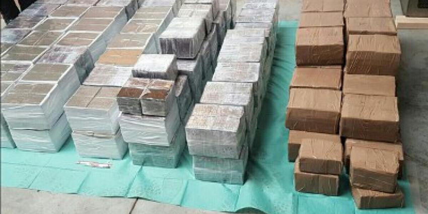 Partij 500 kilo hash in beslag genomen