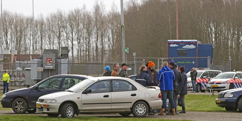 Foto van demonstratie NAM Wildervank | Stichting VIP | www.parkstadveendam.nl
