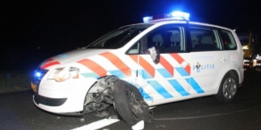 Foto van politieauto op snelweg | Archief FBF.nl
