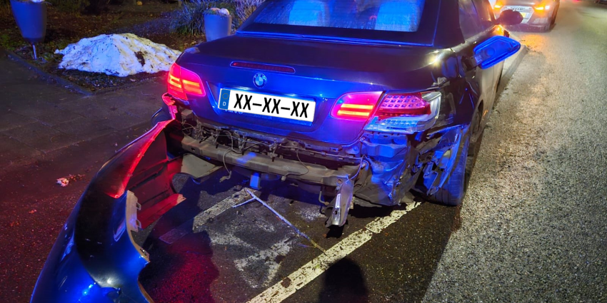 auto zwaar beschadigd