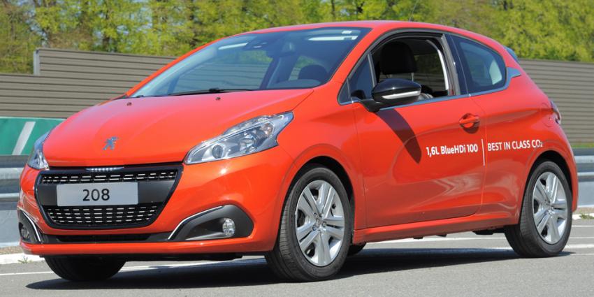 Zuinigheidsrecord Peugeot 208 Blue HDi