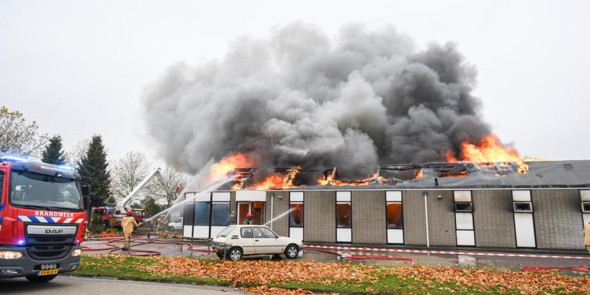 Zeer grote brand in Winschoten