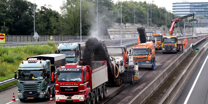 Binnenring A10 West in noordelijke richting nu op de schop