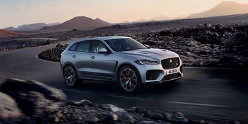 De vernieuwde Jaguar F‑PACE SVR