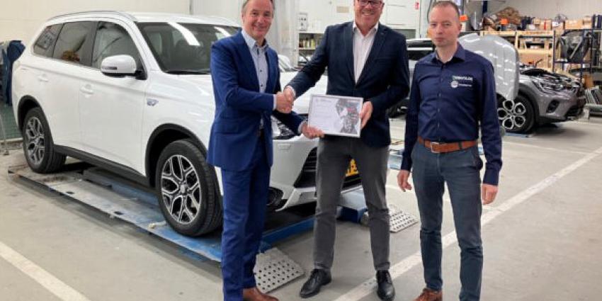 Mitsubishi introduceert certificaat Erkend Schadeherstel