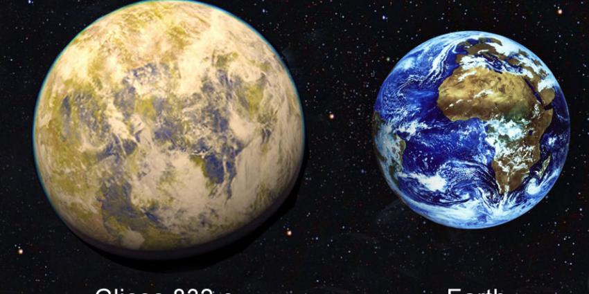 Buitenaards leven, aarde, Gliese 832 c