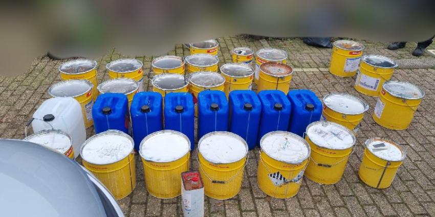 in beslag genomen aceton