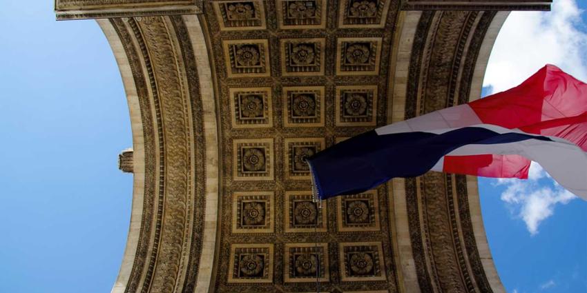 Premier Rutte en minister Blok bij herdenking einde Eerste Wereldoorlog Parijs