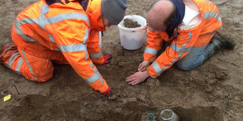 Spectaculaire archeologische vondsten in Tiel, van villa of heiligdom
