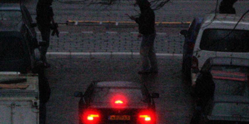 Foto van arrestatieteam avond auto | Archief EHF
